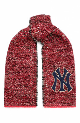 Шерстяной шарф Gucci x NY Yankees Gucci